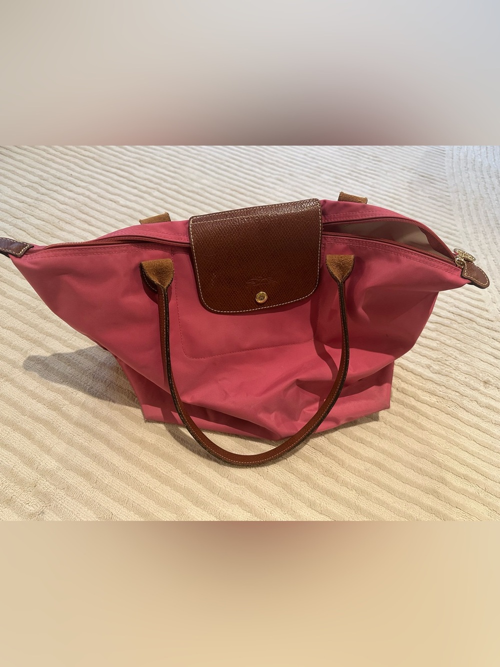 Pink Longchamp Le Pliage